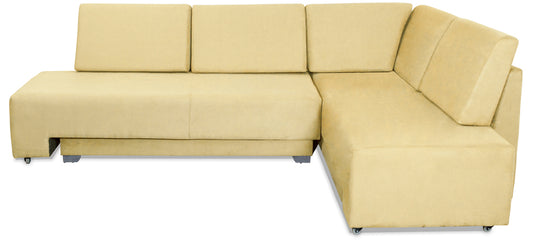 Morpheus - Camel Fabric Sectional Sofa Set 3-3