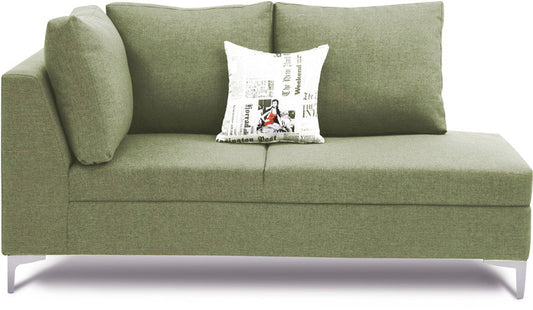 Spring - Green Fabric Sectional Sofa L-Shaped Lounge