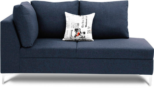 Astro - Cobalt Blue Fabric Sectional Sofa (L - Shaped Lounge)