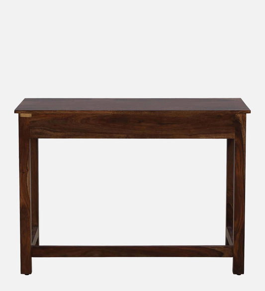 Fin - Sheesham Wood Writing Table In Provincial Teak Finish