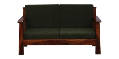 Kaha - Sheesham Wood 2 Seater Sofa - Honey Oak