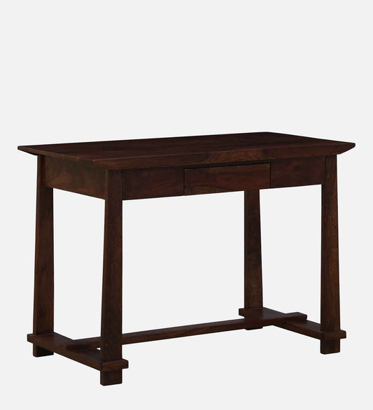 Sheesham Wood Writing Table In Provincial Teak Polish Finish