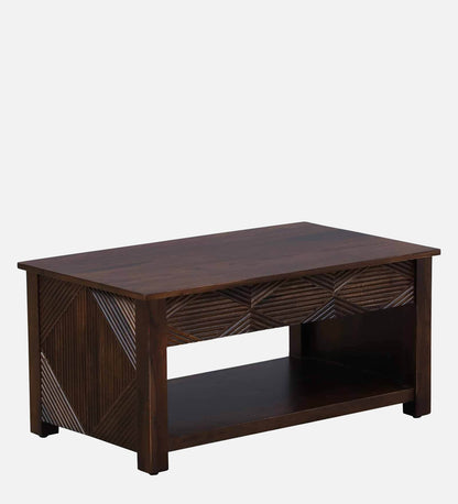 Denver - Sheesham Wood Coffee Table In Provincial Teak Polish Shade