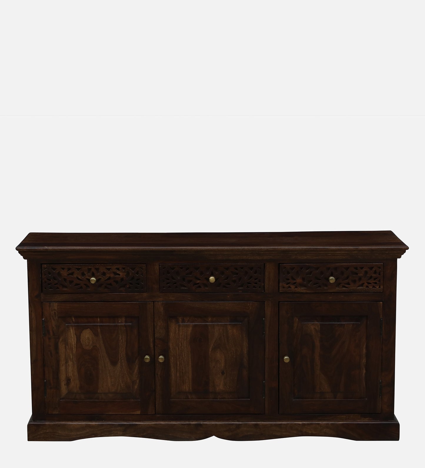 Kairav - Sheesham Wood Sideboard In Provincial With Drawers & Storage