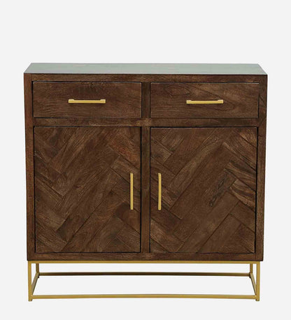 Kallol - Solid Wood Sideboard In Provincial Teak Finish