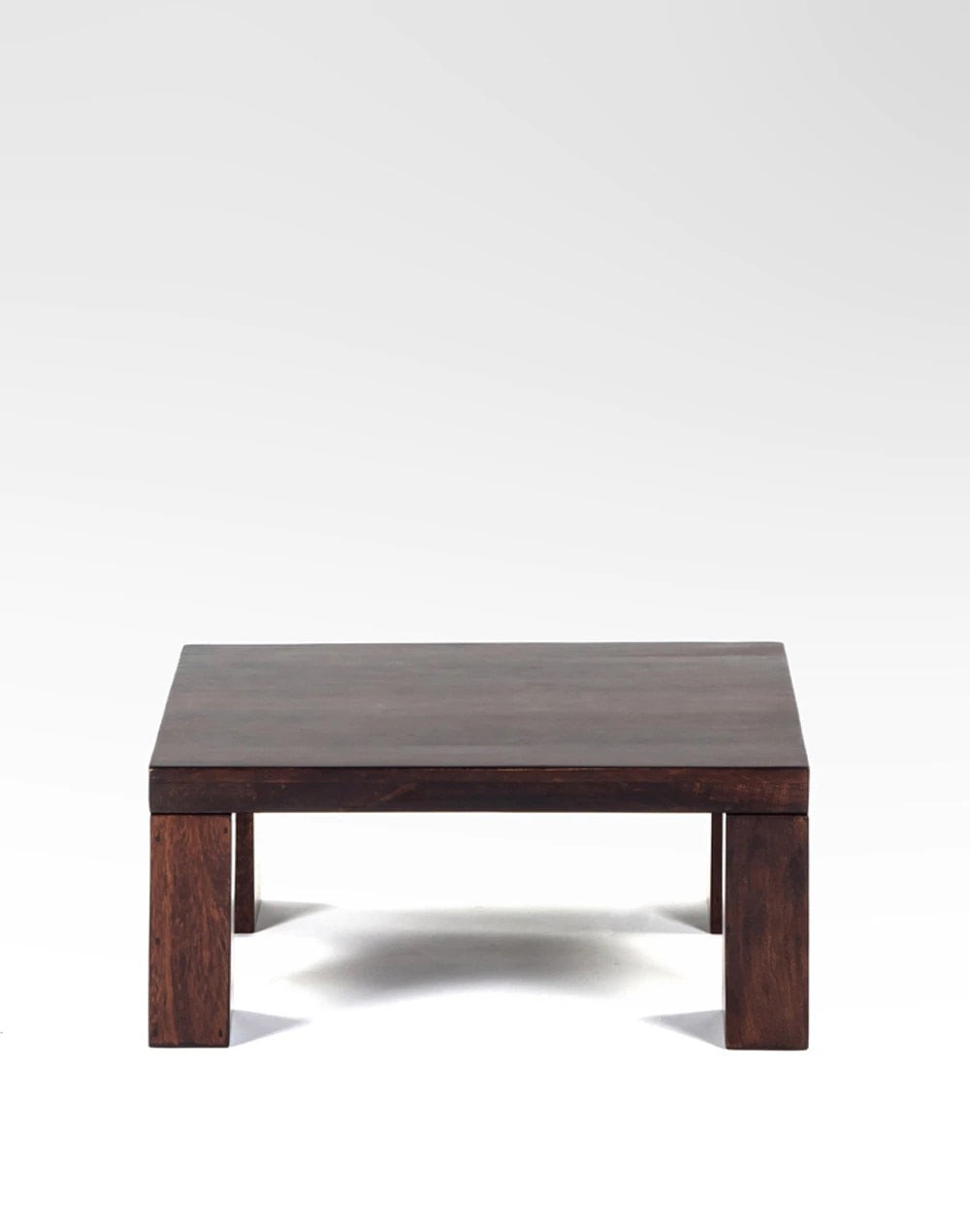 Solid Wood Coffee Table In Walnut Finish