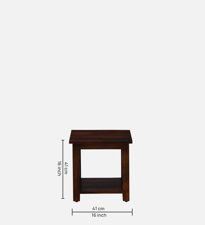 Lanel - Sheesham Wood End Table In Provincial Teak Finish