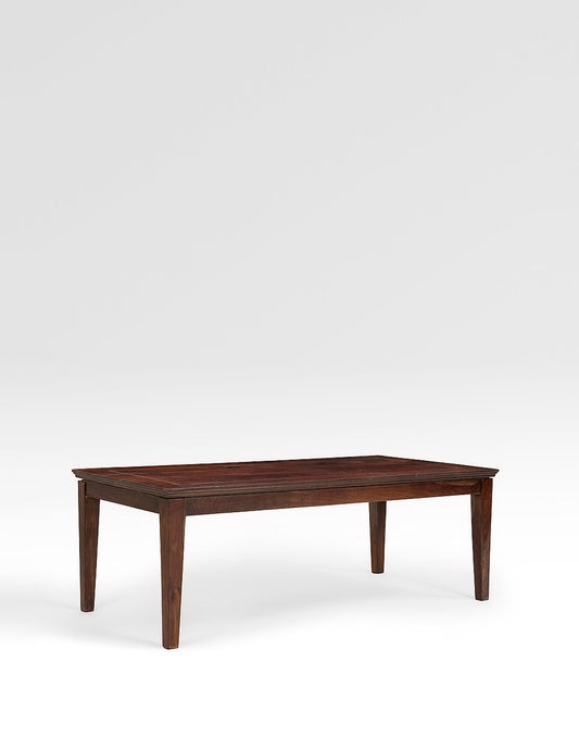 Solid Wood Coffee Table In Walnut Finish