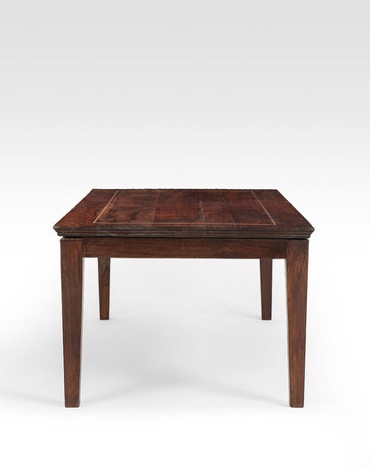 Solid Wood Coffee Table In Walnut Finish