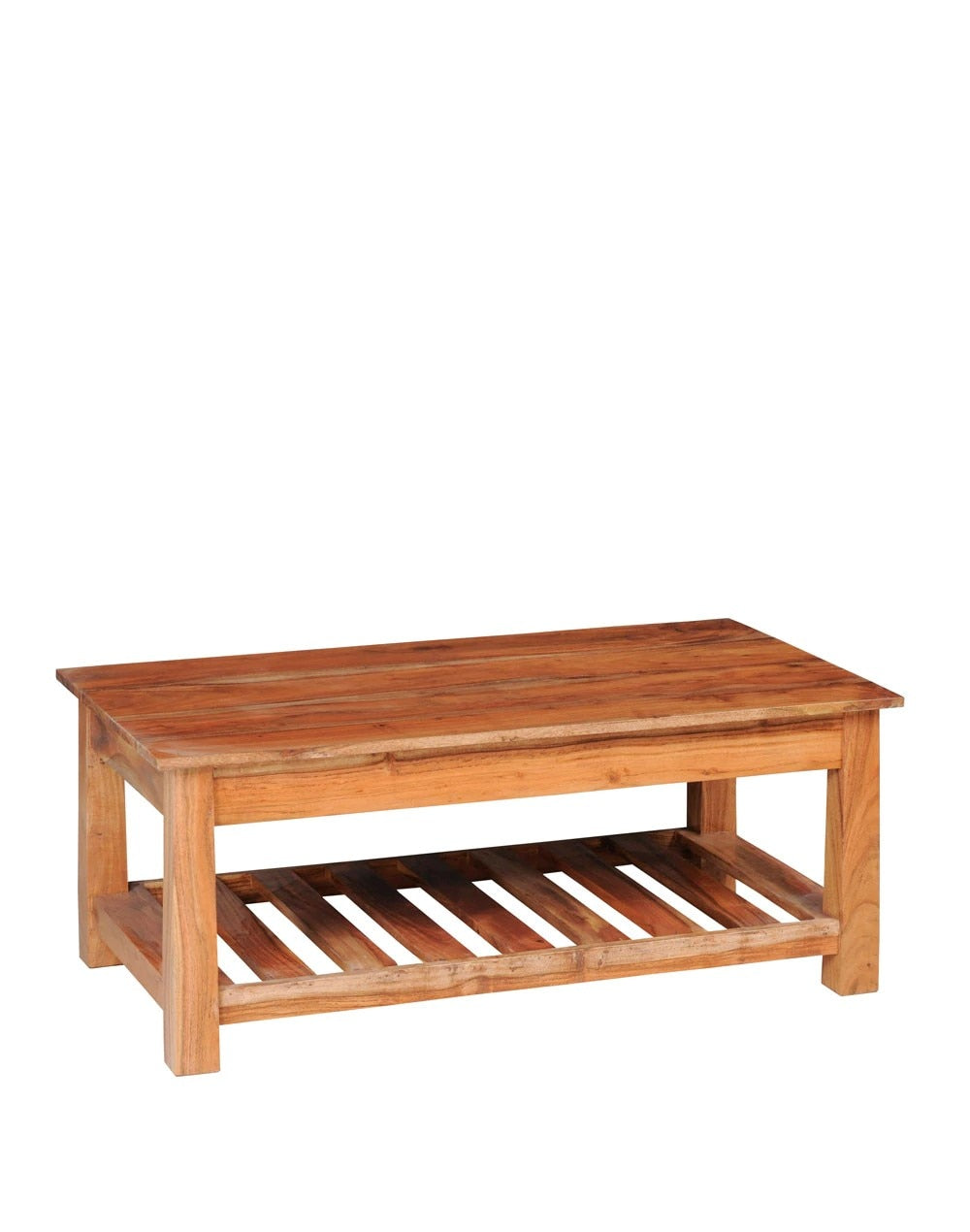 Solid Wood Coffee Table In Natural Finish