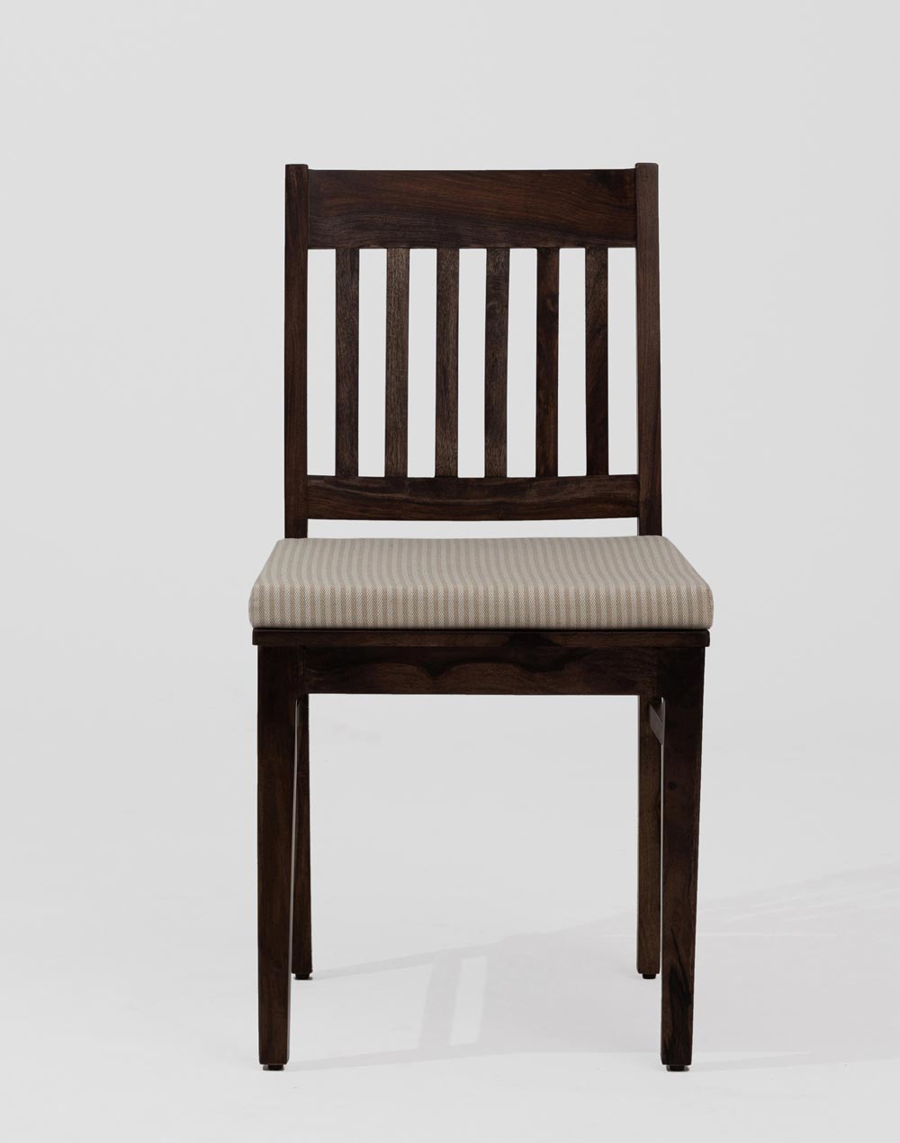 Solid Wood Chair In Teak Finish