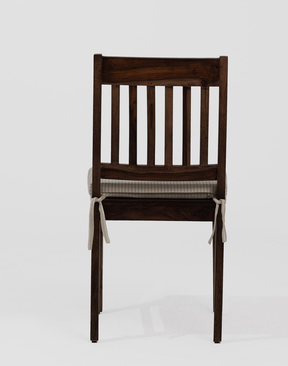 Solid Wood Chair In Teak Finish