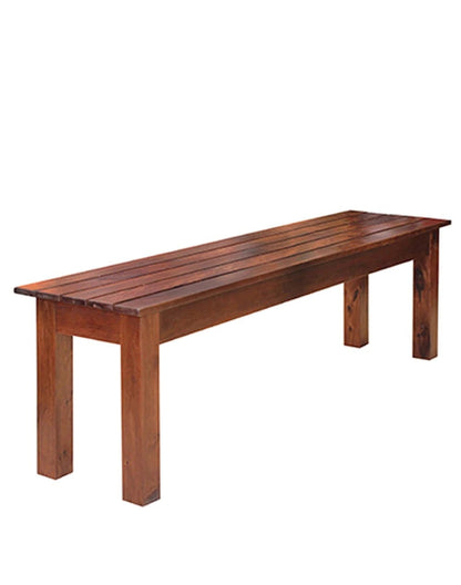 Solid Wood Chairs & Seatings In Teak Finish