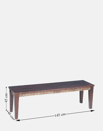 Solid Wood Chairs & Seatings In Teak Finish