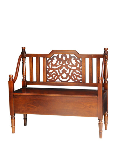 Solid Wood Chairs & Seatings In Teak Finish