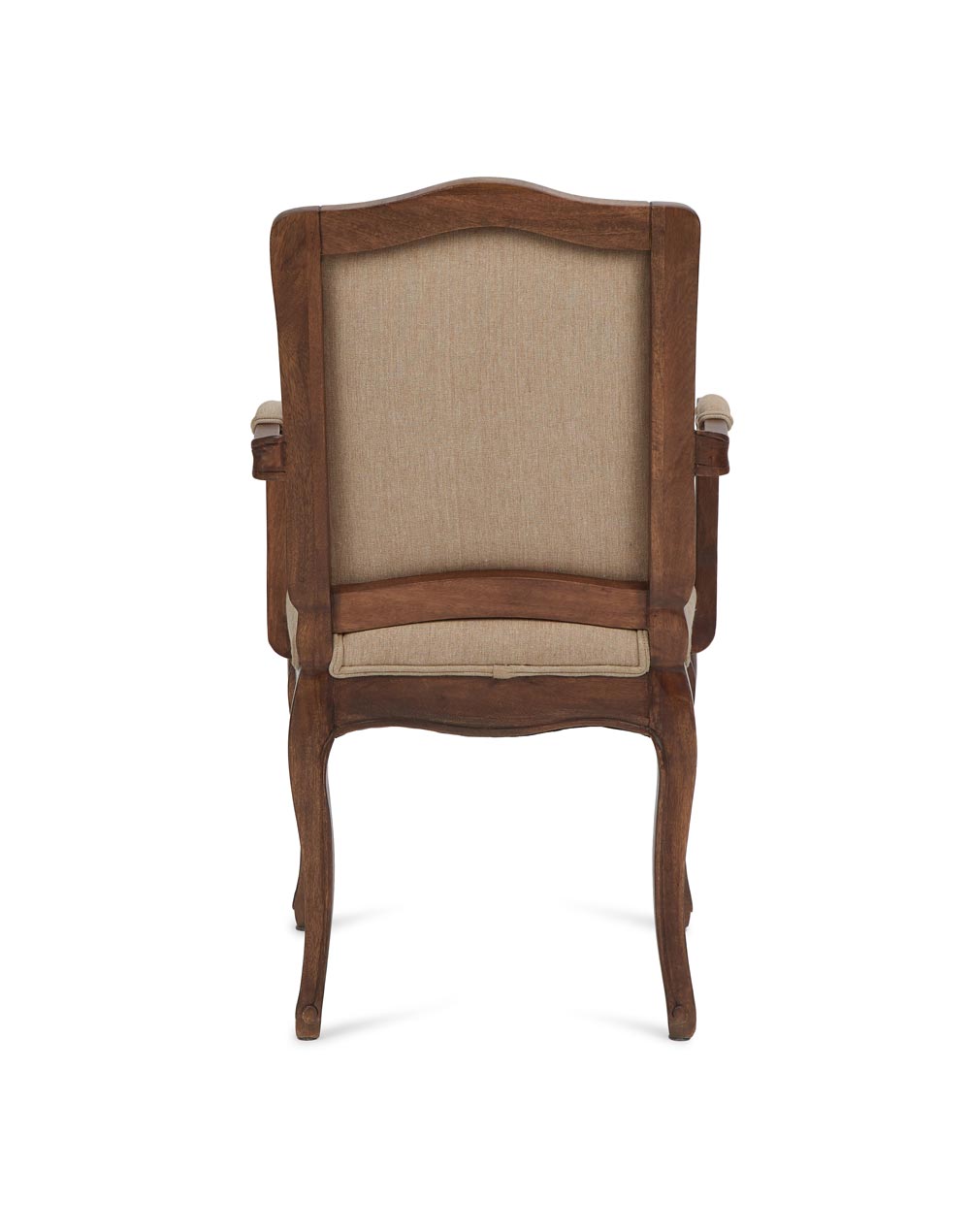 Solid Wood Dining Chair In Teak Finish