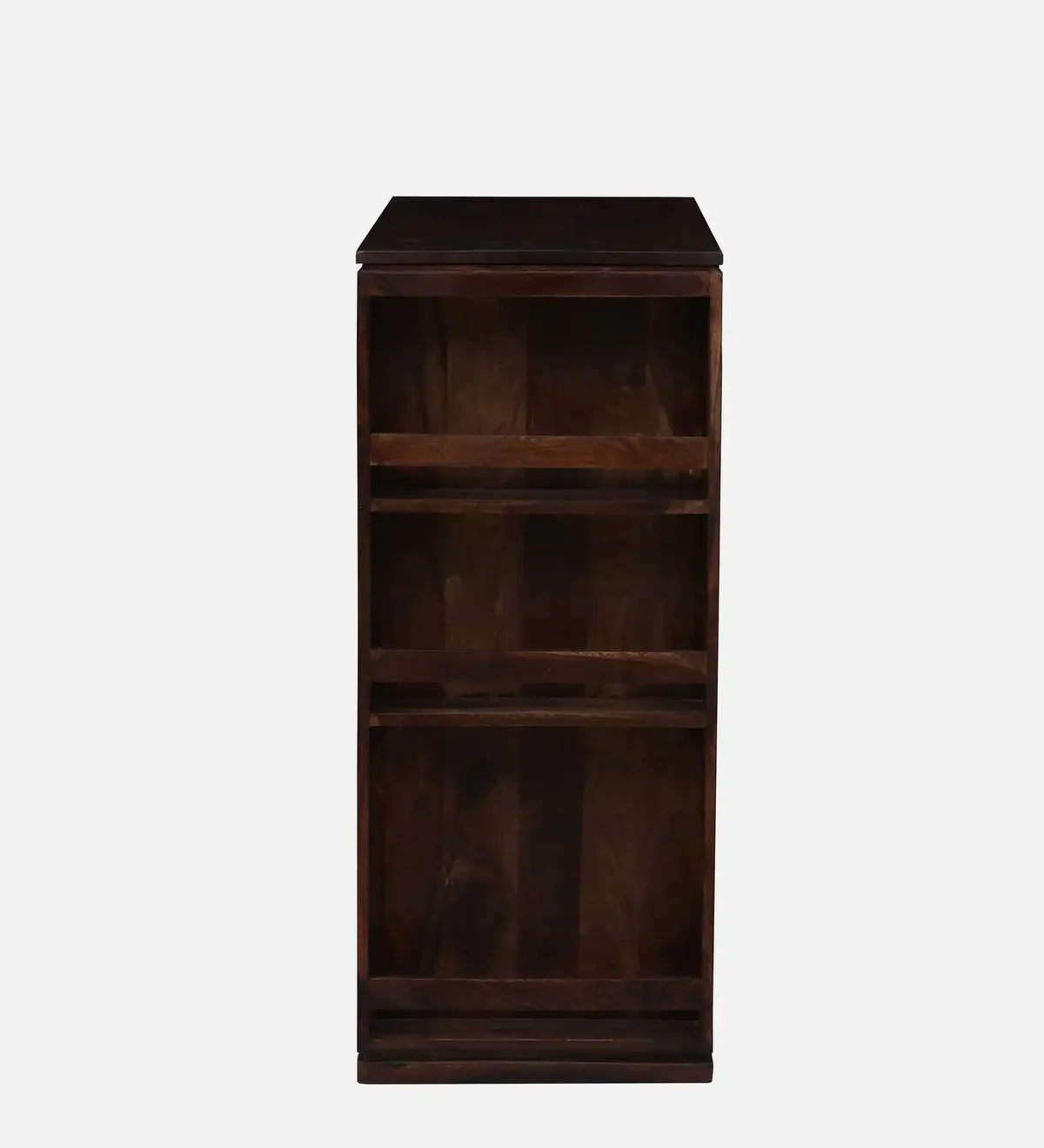 Solid Wood Bar Cabinet In Teak Finish