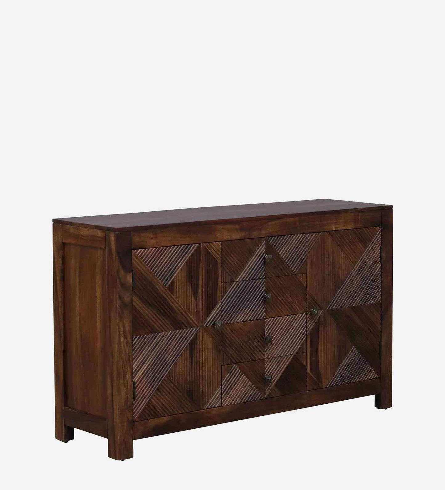 Kanshin- Sheesham Wood Sideboard In Provincial - Teak Polish