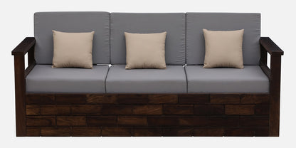 Nilope - Sheesham Wood 3 Seater Sofa In Provincial Teak Finish