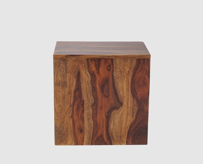 Solid Wood Bedside Tables In Teak Finish