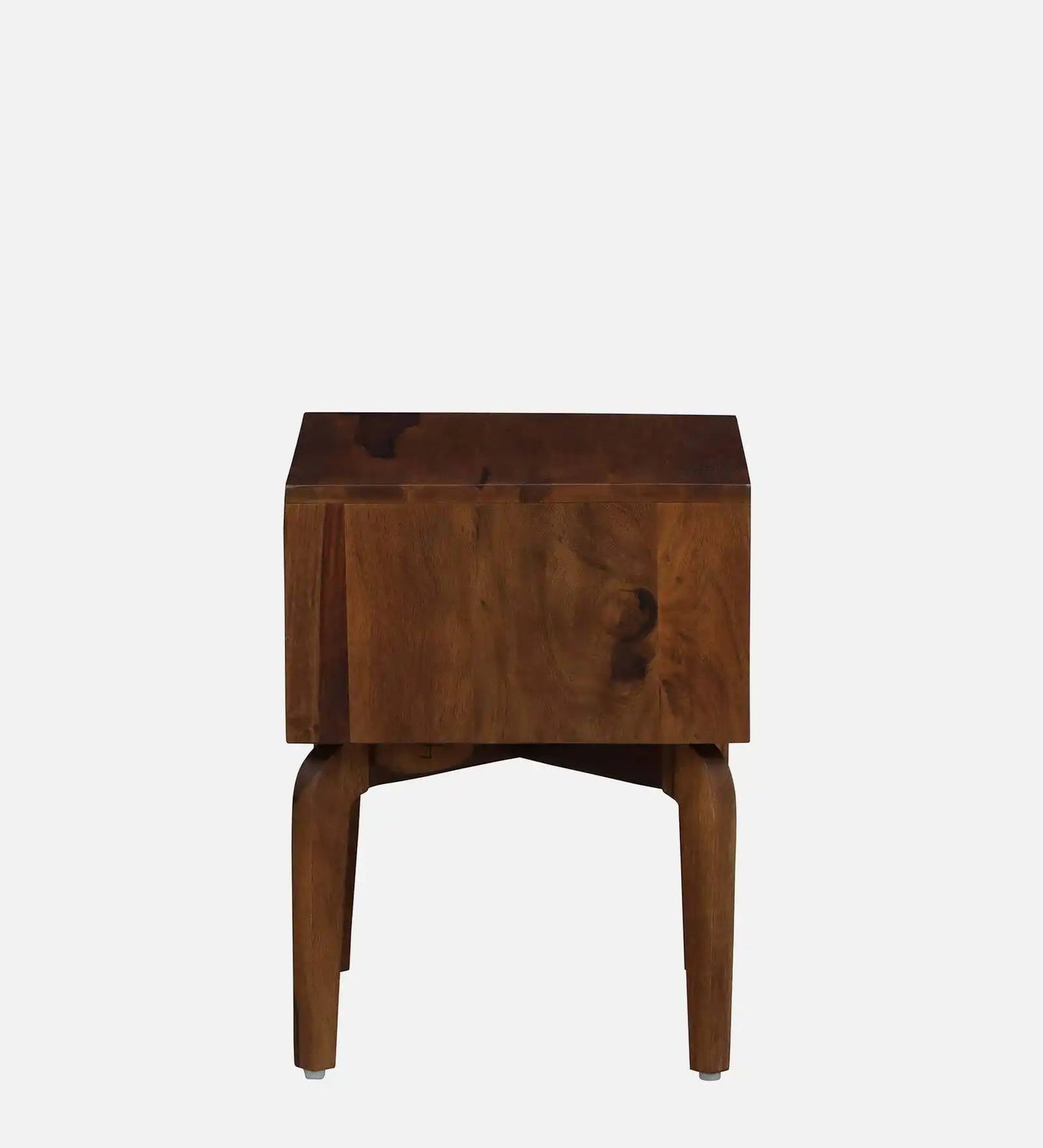 Solid Wood Bedside Tables In Teak Finish