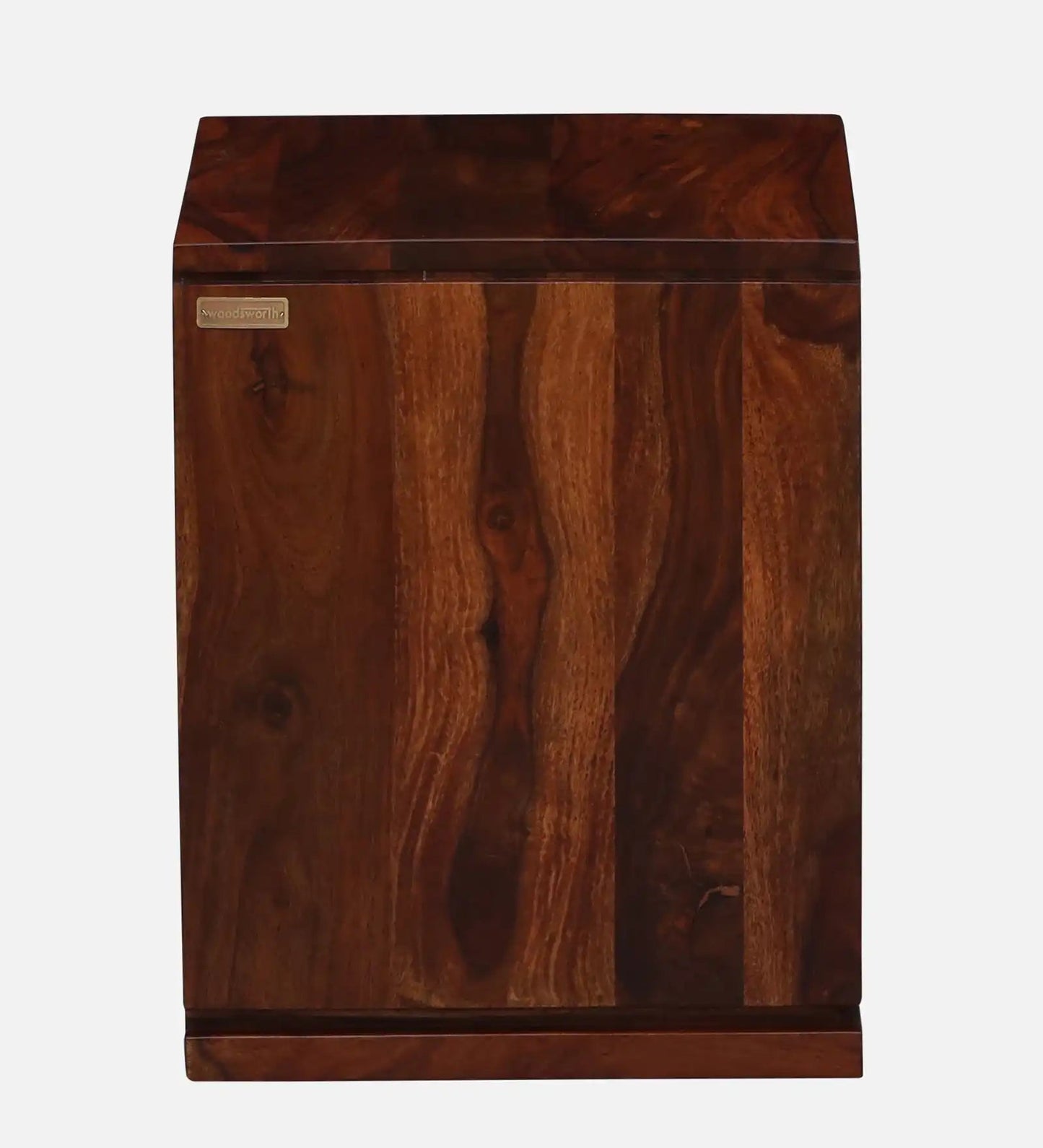 Solid Wood Bedside Tables In Honey Finish