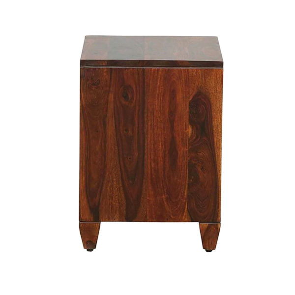 Solid Wood Bedside Tables In Honey Oak Finish