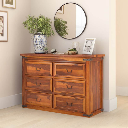 Solid Wood Dressing Tables In Natural Finish