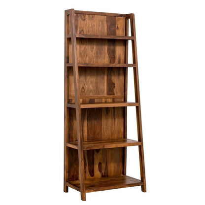 Solid Wood Book Case In Natural Finish