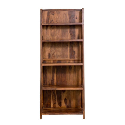 Solid Wood Book Case In Natural Finish