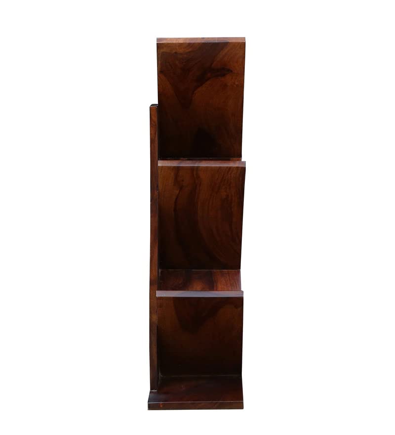 Solid Wood Book Case In Natural Finish