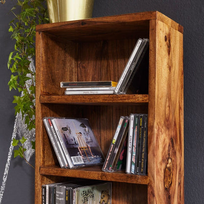 Solid Wood Book Case In Natural Finish