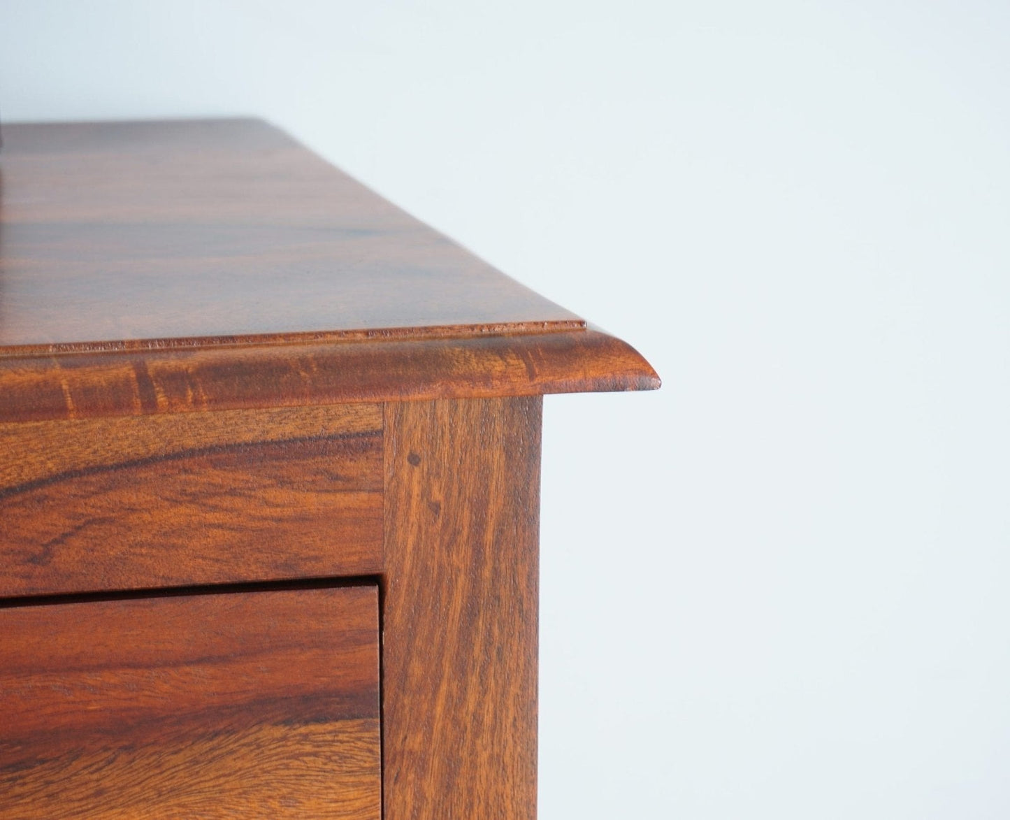 Solid Wood Shoe Rack In Maple Finish