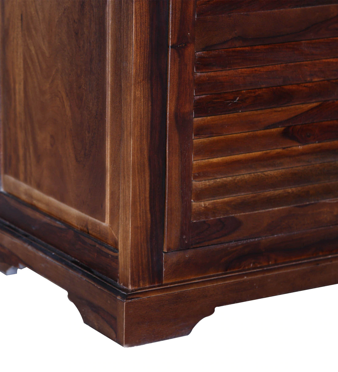 Solid Wood Crockery Unit In Provincial Teak Finish