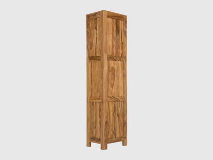 Solid Wood Crockery Unit In Brown Finish