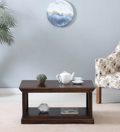 Nile - Sheesham Wood Coffee Table In Walnut Polish Shade