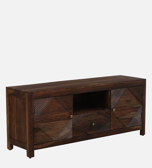 Brook - Sheesham Wood TV Console - Teak