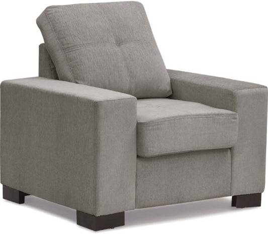 Radiance - Grey Fabric 1 - Seater Sofa