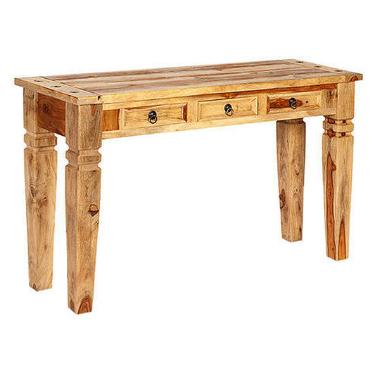 Helen - Sheesham Wood Console Table - Natural Finish