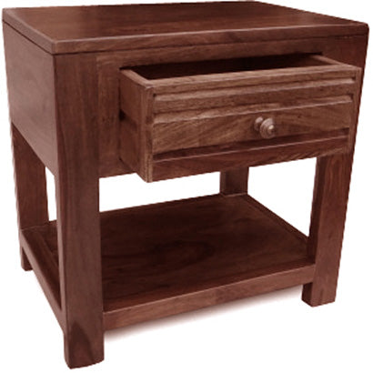 Toriad - Solid Wood Bed Side Table - Teak