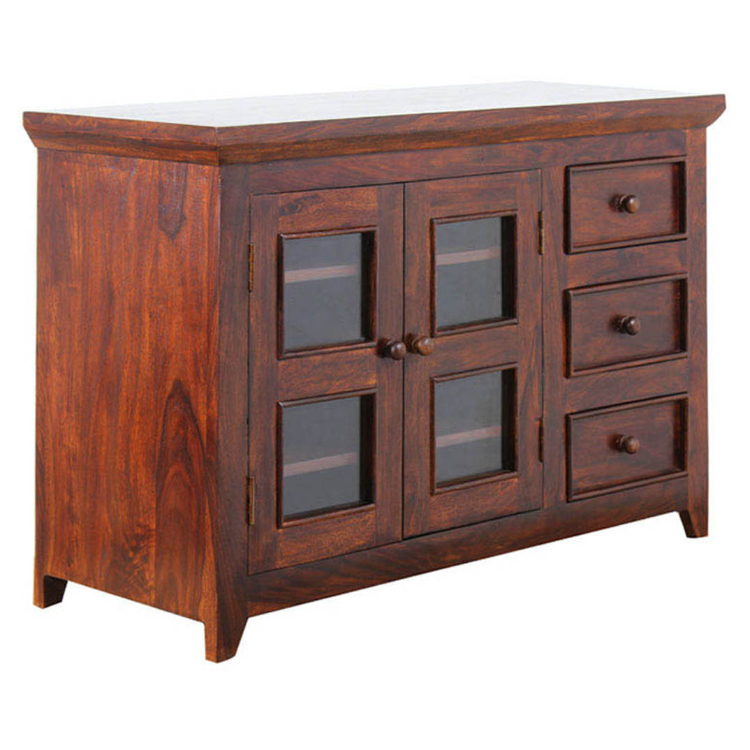 Martin - Solid Wood TV Cabinet With Drawers & Storage