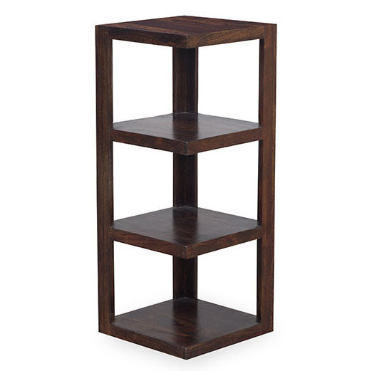 Motto Solid Wood Bookshelf - Walnut