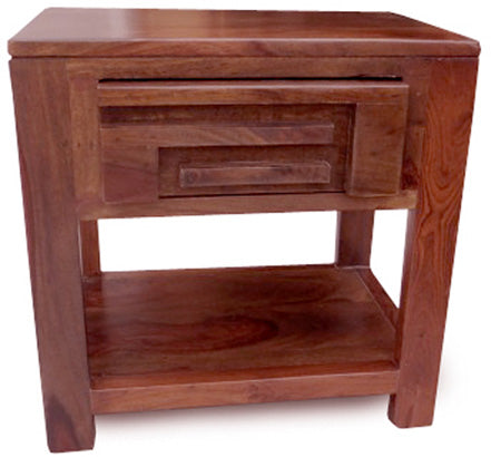 Bristol - Solid Wood Bed Side Table - Teak