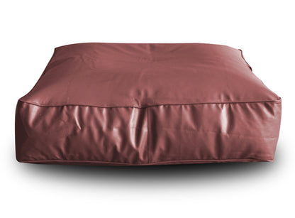 XL Floor Cushion With Beans - Square - Maroon