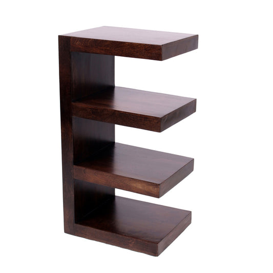 Taylor Shelf Solid Wood Shelf In Walnut Finish