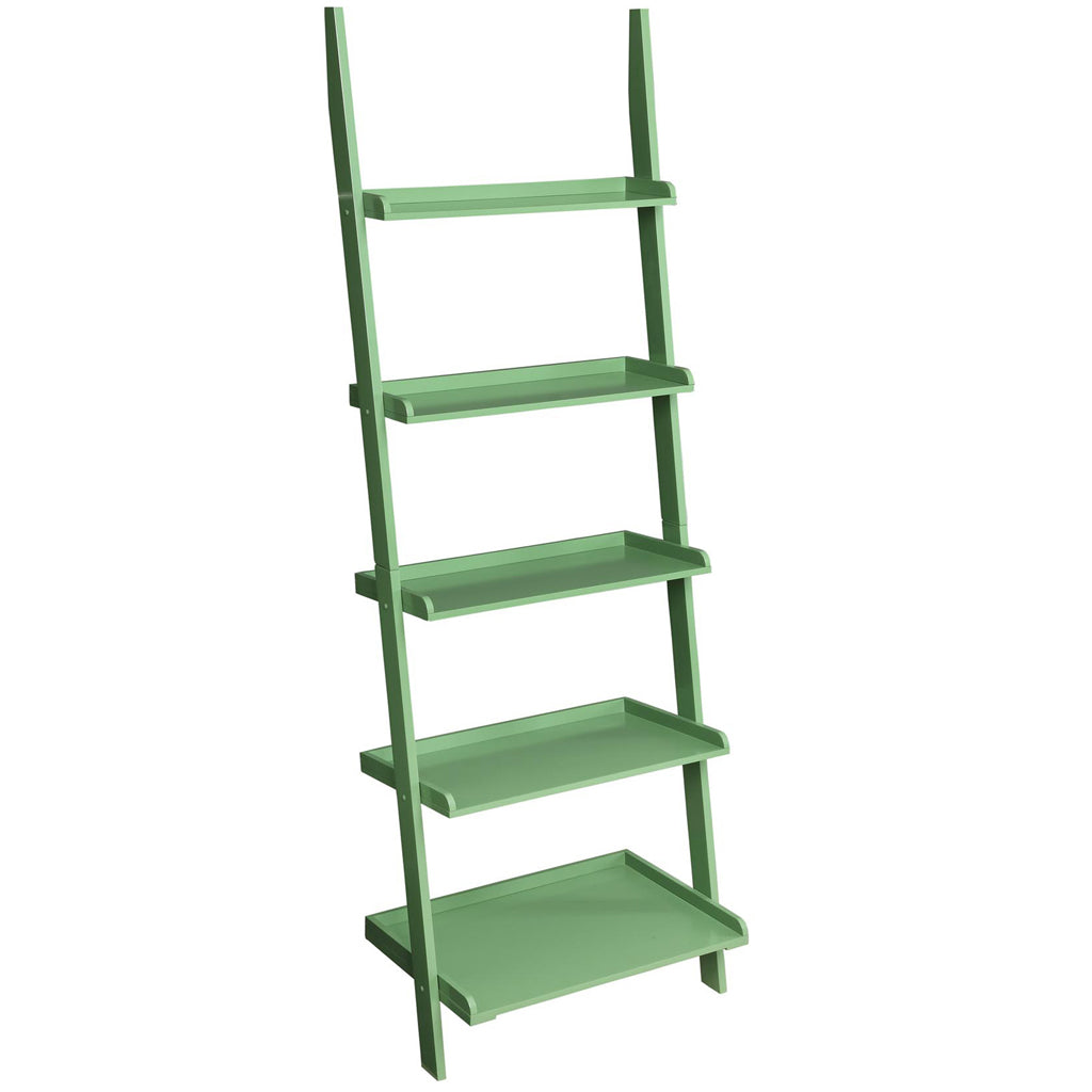 Tom Solid Wood Bookshelf In Paint Finish - Green