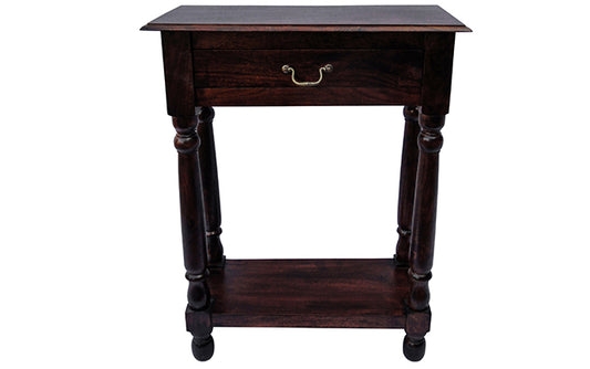 Margret - Walnut Console Table In Walnut Finish