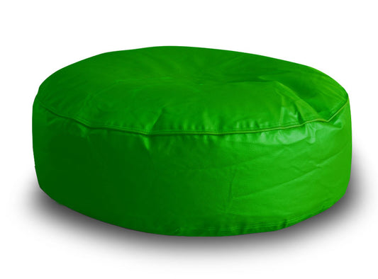 XL Round Floor Cushion With Beans - Green