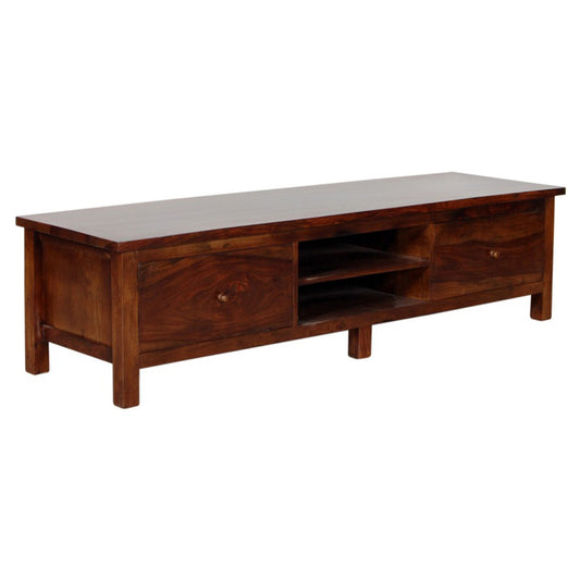 Olga - Solid Wood TV Cabinet With Storage