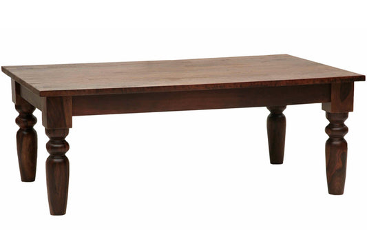 Dalas - Solid Wood Coffee Table In Walnut Polish Finish